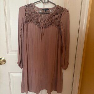American Eagle dress, size XXS, mauve